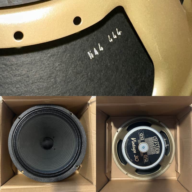Celestion G12 Vintage 30 12" 60-Watt 16 Ohm Guitar Amp Speaker 2020s - White image 1