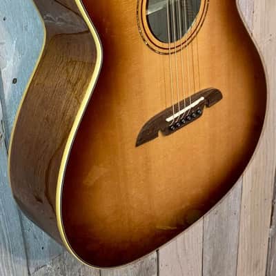 NEW Alvarez MG710CE Masterworks Grand Auditorium Acoustic-Electric Guitar Shadow Burst, In Stock and Ships Fast!! image 2