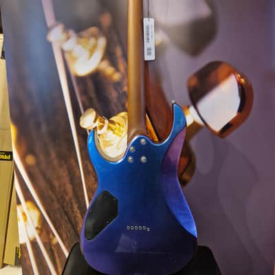 Ibanez GRG121SP-BMC E-Guitar, Blue Metal Chameleon image 8