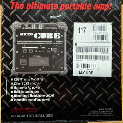 Roland Micro Cube 2-Watt 1x5" Guitar Combo 2004 - 2014 - Black image 8