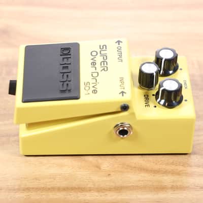 Boss SD-1 Super OverDrive (Silver Label) 1997 - Present - Yellow image 6