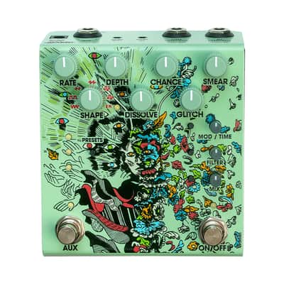 Old Blood Noise Endeavors Parting Glitch Delay Pedal - Green image 1