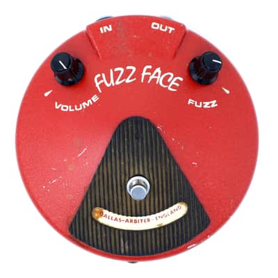 Dallas Arbiter Silicon Fuzz Face 1968 - Red image 1
