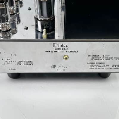 Vintage Mcintosh MC-225 Tube Amplifier image 10