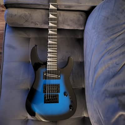 Jackson JS Series JS1X Dinky Minion Modified 2018 - 2021 Metallic Blue Burst image 9