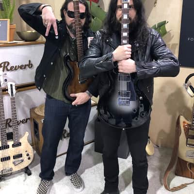 Travis Bean Designs SOMA Signature 1000A prototype 00 2019 Silverburst "Deo Dei" image 3