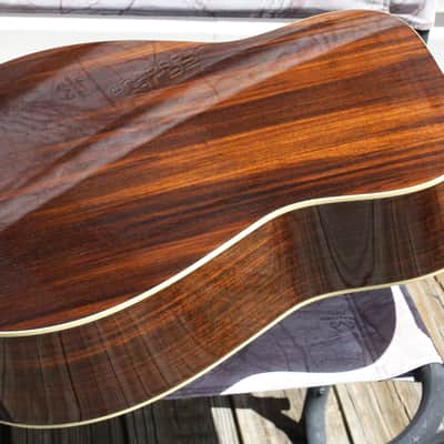 Yamaha FG730S Dreadnought Solid Sitka Top / Rosewood Acoustic Guitar 2008 Cherry Burst image 22