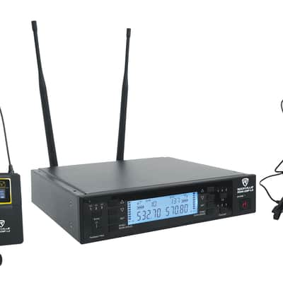 Rockville RWM-DSP-L2 Dual Lapel+Headset UHF 200Ch Microphone System DSP Control image 8