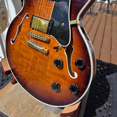 Heritage Custom Shop H-555 2015 - Sunburst image 11