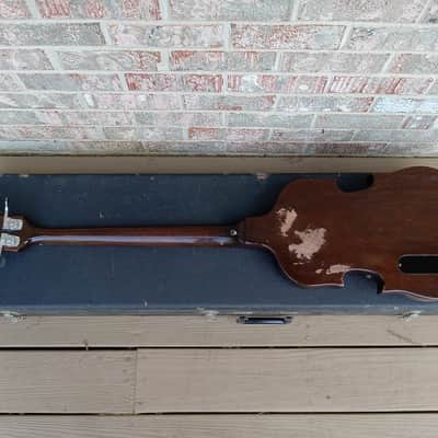Vintage 1969 Gibson EB-1 Violin Body Bass Guitar w/ Original Hardshell Case, Extension Rod! image 14