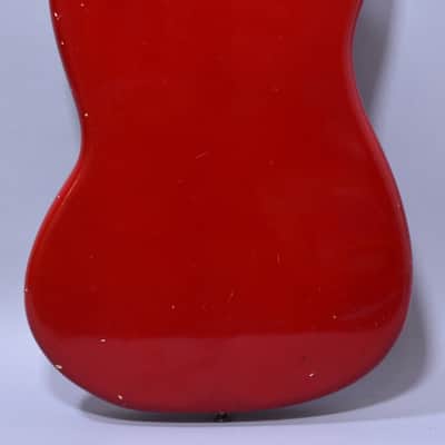 1965 Fender Mustang Dakota Red L-Series 'A' Neck w/OHSC image 4