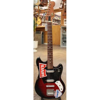 Kingston Electric Guitar red sunburst MIJ circa 1960´s, beg, (Stockholm) image 3