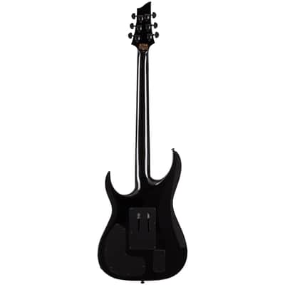 Schecter Sullivan King Banshee FR-S Electric Guitar, Obsidian Blood Black image 3