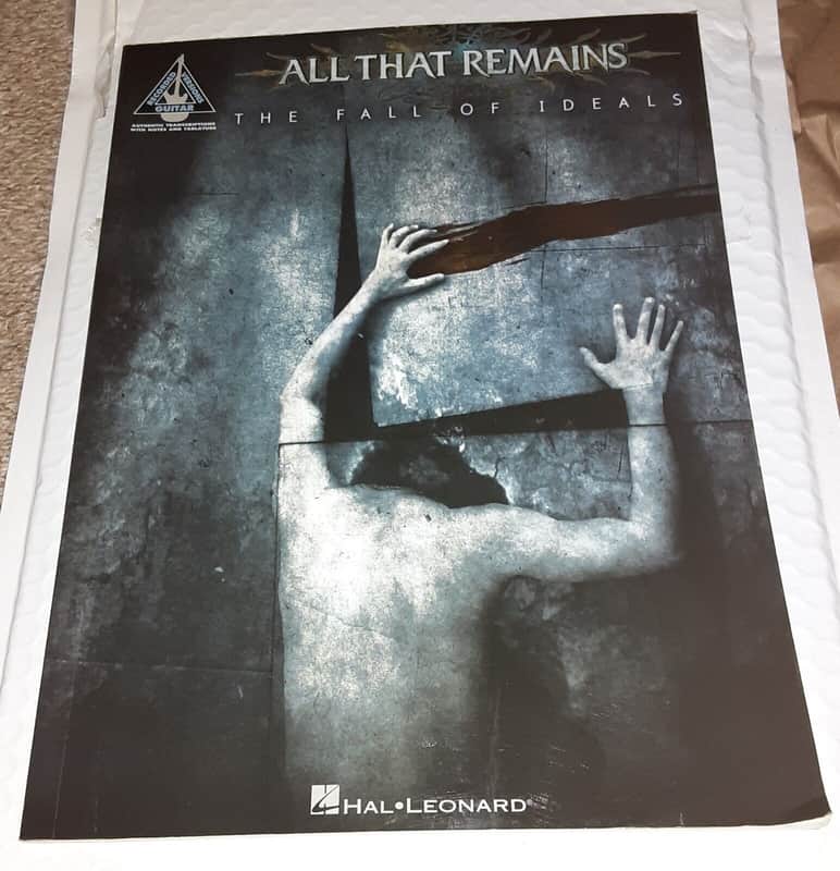 ALL THAT REMAINS - THE FALL OF IDEALS - GUITAR TAB MUSIC BOOK TABLATURE SONGBOOK image 1