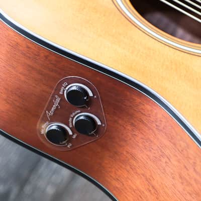 Yamaha FGX3 Atmosfeel Pickup FG Dreadnought Style Acoustic Electric Guitar w/Bag image 8