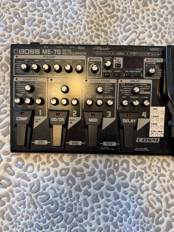 Boss ME-70 Guitar Multiple Effects | Reverb