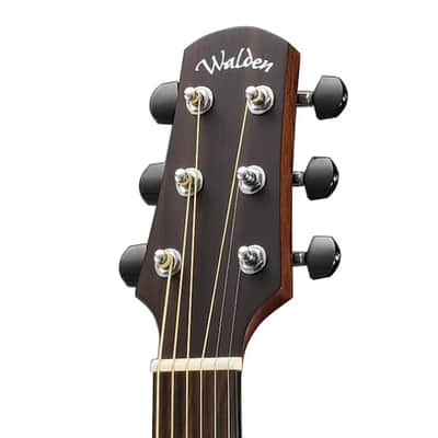 Walden G800CE Natura All-Solid Sitka/Rosewood Grand Auditorium Acoustic Cutaway-Electric Guitar Satin Natural w/Gigbag image 6