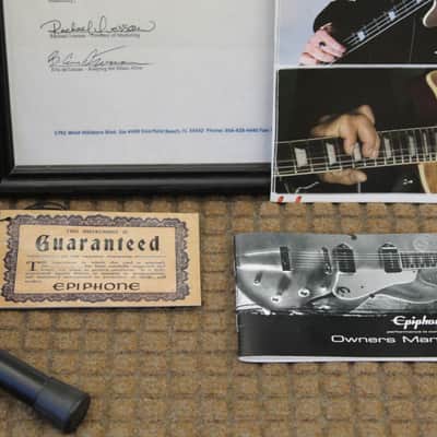 Epiphone Special Model Autographed by Joe Bonamassa w.COA & CaseA image 3
