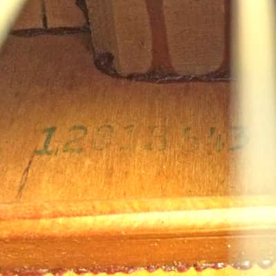 1968 Silvertone Acoustic Guitar 643 12149 1281H643 Made in USA by Harmony! image 22