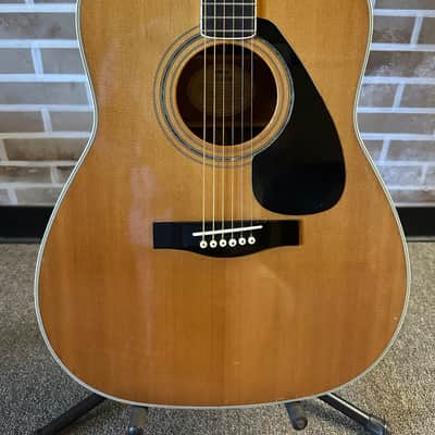 Yamaha FG-420A 1980s - Natural Acoustic Guitar image 2
