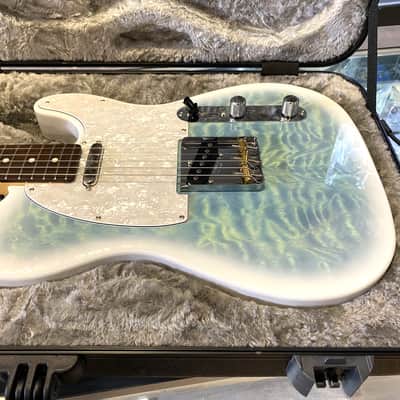 2024 Fender Collection MIJ Hybrid II Telecaster Limited Edition Gloss Larimar Finish Electric Guitar with Original Hardshell Case image 19