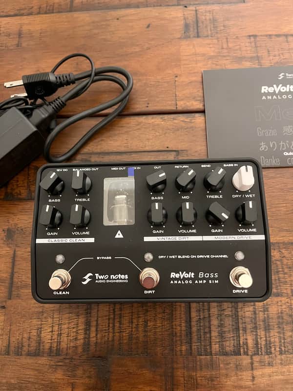 Two Notes ReVolt Bass 2022 - Present - Black image 1
