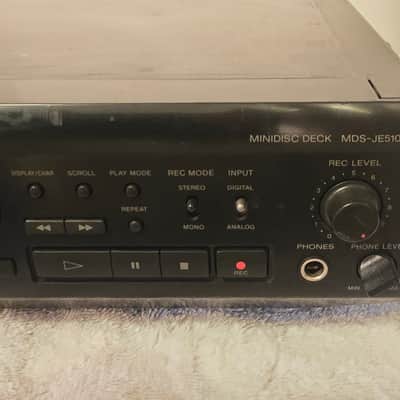 Sony MDS-JE510 minidisc player recorder deck July 1997 - Black image 4
