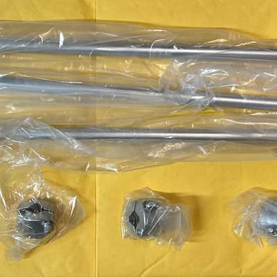 Immagine DW DRSPFLT3SC2 Tom Legs 3Pk w/ 2012-style Memory Locks Satin Chrome - 2