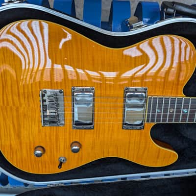 Fender Special Edition Custom Telecaster FMT HH Amber image 5