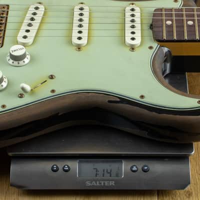 Fender Custom Shop Rory Gallagher Signature Strat Heavy Relic 3 Colour Sunburst R117534 image 14