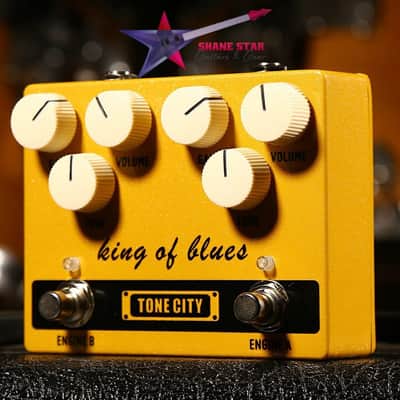 Tone City King of Blues V2 👑2 Channels Can Be Used Independently Or Combined. Channel A Warm, Transparent With Accentuated mids, Channel B Is Fat, Smooth With Dynamic Bass & Less Mids image 6
