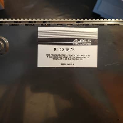 Alesis HR-16 High Sample Rate 16-Bit Drum Machine 1980s - Gray image 5