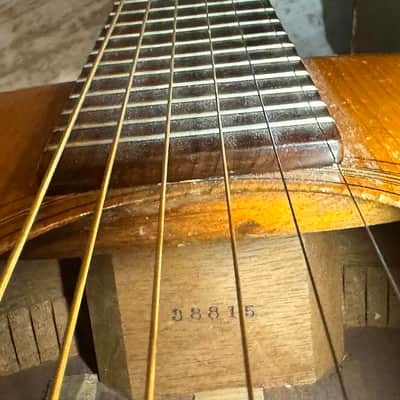 *On Sale*1929 Martin 6-string parlor guitar. Similar to a 1 or 2-18, Early conversion to 6 string guitar. 14 fret, X braced, 1.3/4 nut, rosewood bridge. Sweet Mahogany, body and neck, a very nice spruce top. *Play now and pay Later Offer* image 12