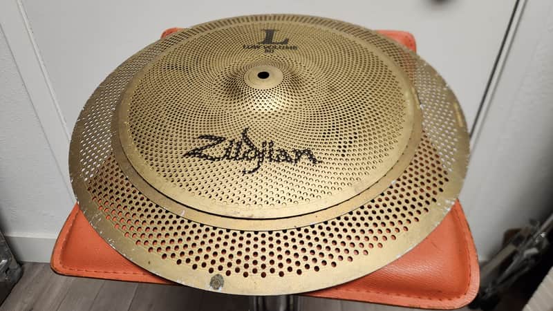 Zildjian L-80 Low Volume Cymbal Set Ride Crash Hi Hat Cymbals L80 13/14/18 image 1