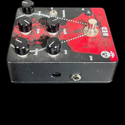 Walrus Audio RED High-Gain Distortion 2017 - Black / Red Scientist X9252 image 4