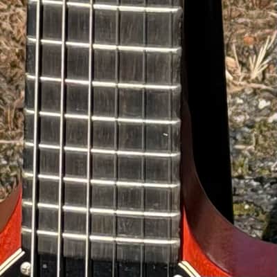 2002 Gibson SG Special Faded W/Ebony Fretboard and Crescent Moon Inlays Heritage Cherry image 4