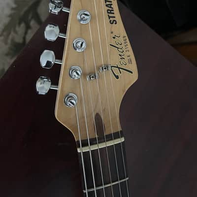 1983 Fender "Dan Smith" Stratocaster with Rosewood Fretboard - Blue Stratoburst image 2