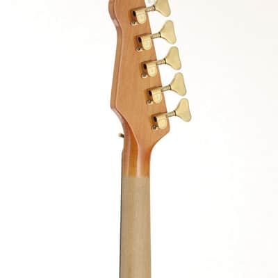 ESP Custom Shop Carve-top Fretless Bass 5-string image 6