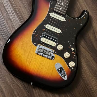Tokai AST-95SH YS/R Goldstar Sound HSS Japan in Yellow Sunburst Tortoise with Hardshell Case image 4