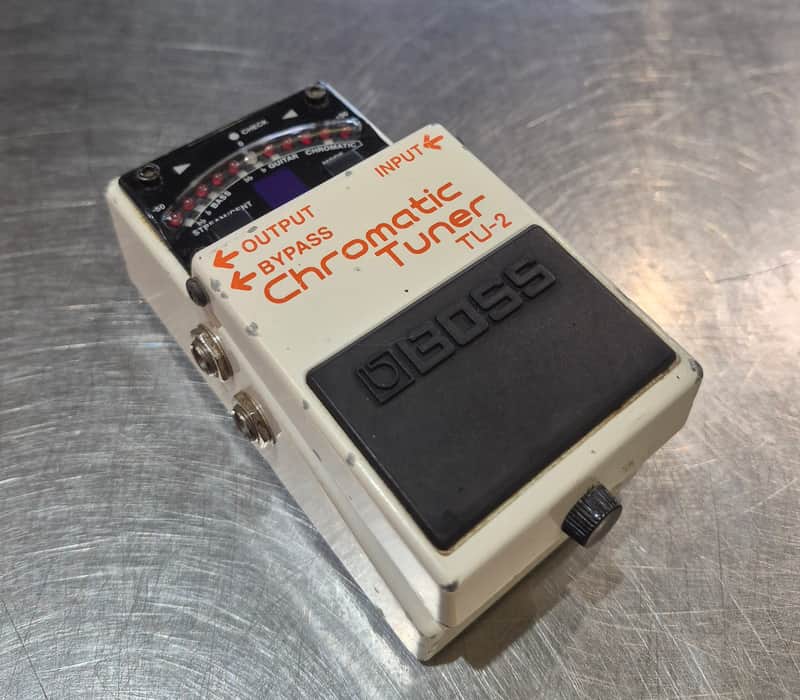 Boss TU-2 Chromatic Tuner (Dark Gray Label) 1998 - 2009 - White image 1