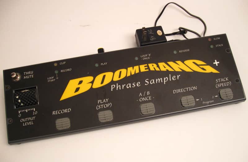 ギター Boomerang Phrase Sampler Boomerang Plus Phrase Sampler - What To Know & Where To Buy