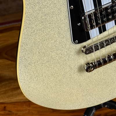 Duesenberg Alliance Dave Baksh Paloma White Sparkle - incl. Case - NEW image 4