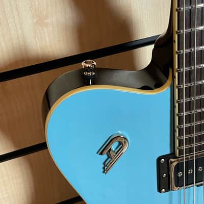 Duesenberg Caribou Narvik Blue Diamond Deluxe Tremola Electric Guitar B-Stock image 6