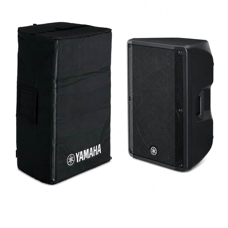 Yamaha DBR15- 15 2-Way Powered Loudspeaker + Yamaha SPCVR-1501 Speaker Cover image 1