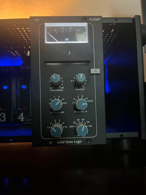 Solid State Logic G-Module Compressor UK Version Black image 1