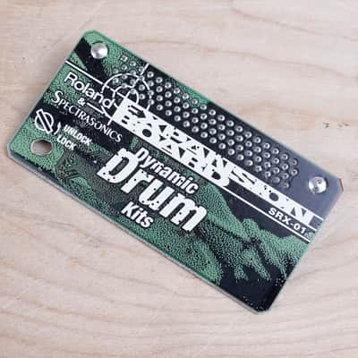 Roland SRX-01 Dynamic Drum Kits Expansion Board 2000s - Green