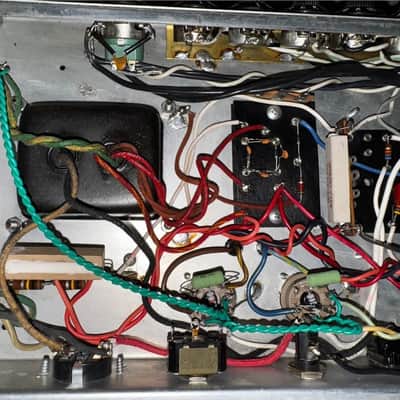Vintage 1980 Fender PRO REVERB - Silverface image 5