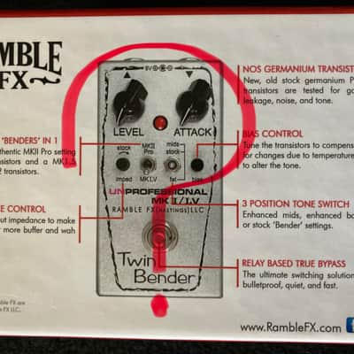 Ramble FX Marvel Drive 3 Minty Mint!!! image 5