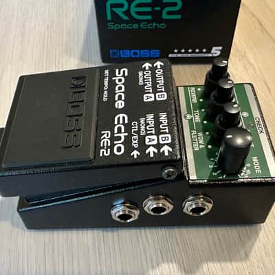 Boss RE-2 Space Echo 2022 - Present - Black / Green image 4