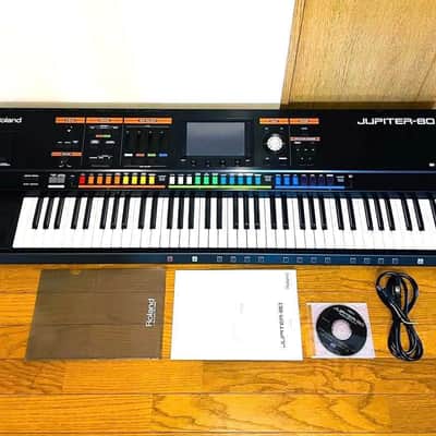 Roland Jupiter 80 76-Key Digital Synthesizer Used in mint condition